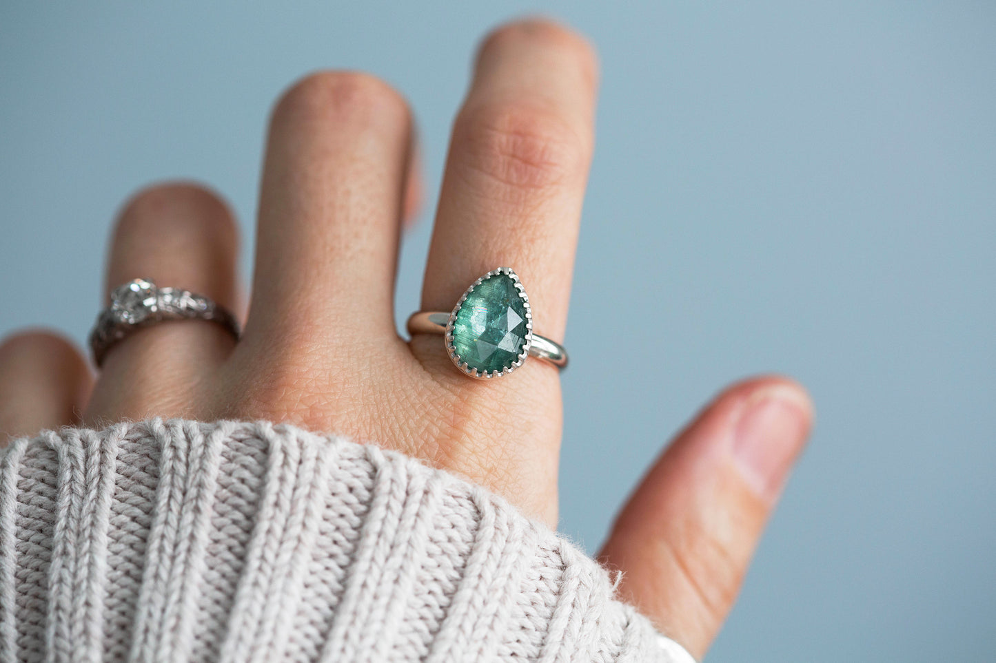 Size 8.25 | Kyanite Ring | #46