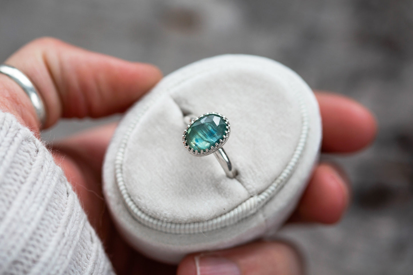 Size 7 | Kyanite Ring | #47