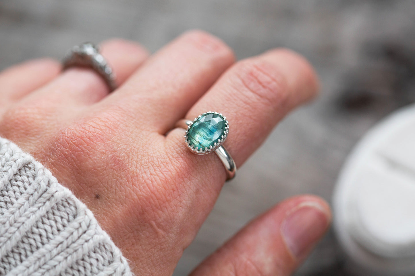 Size 7 | Kyanite Ring | #47