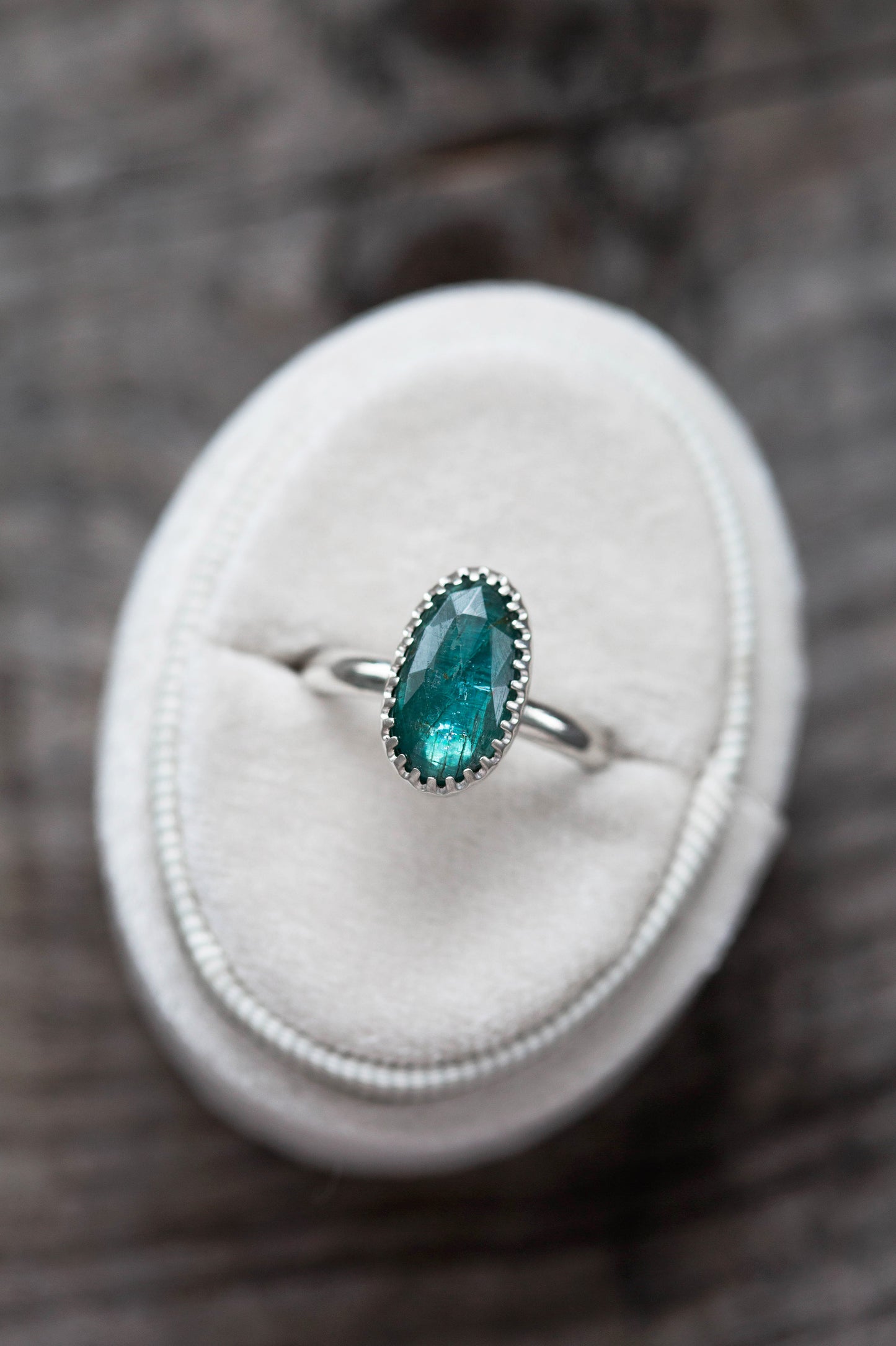 Size 8.5 | Kyanite Ring | #50