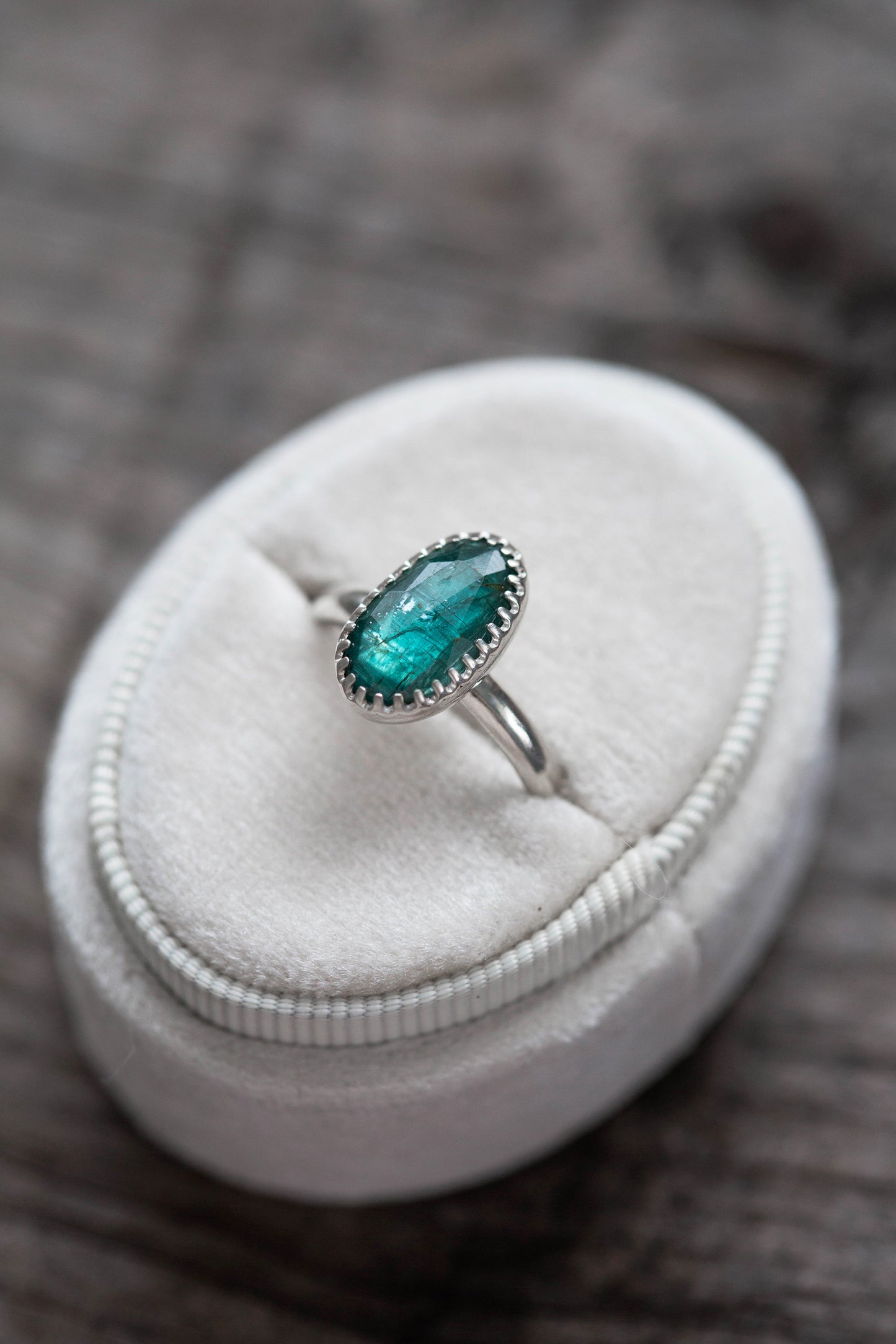 Size 8.5 | Kyanite Ring | #50