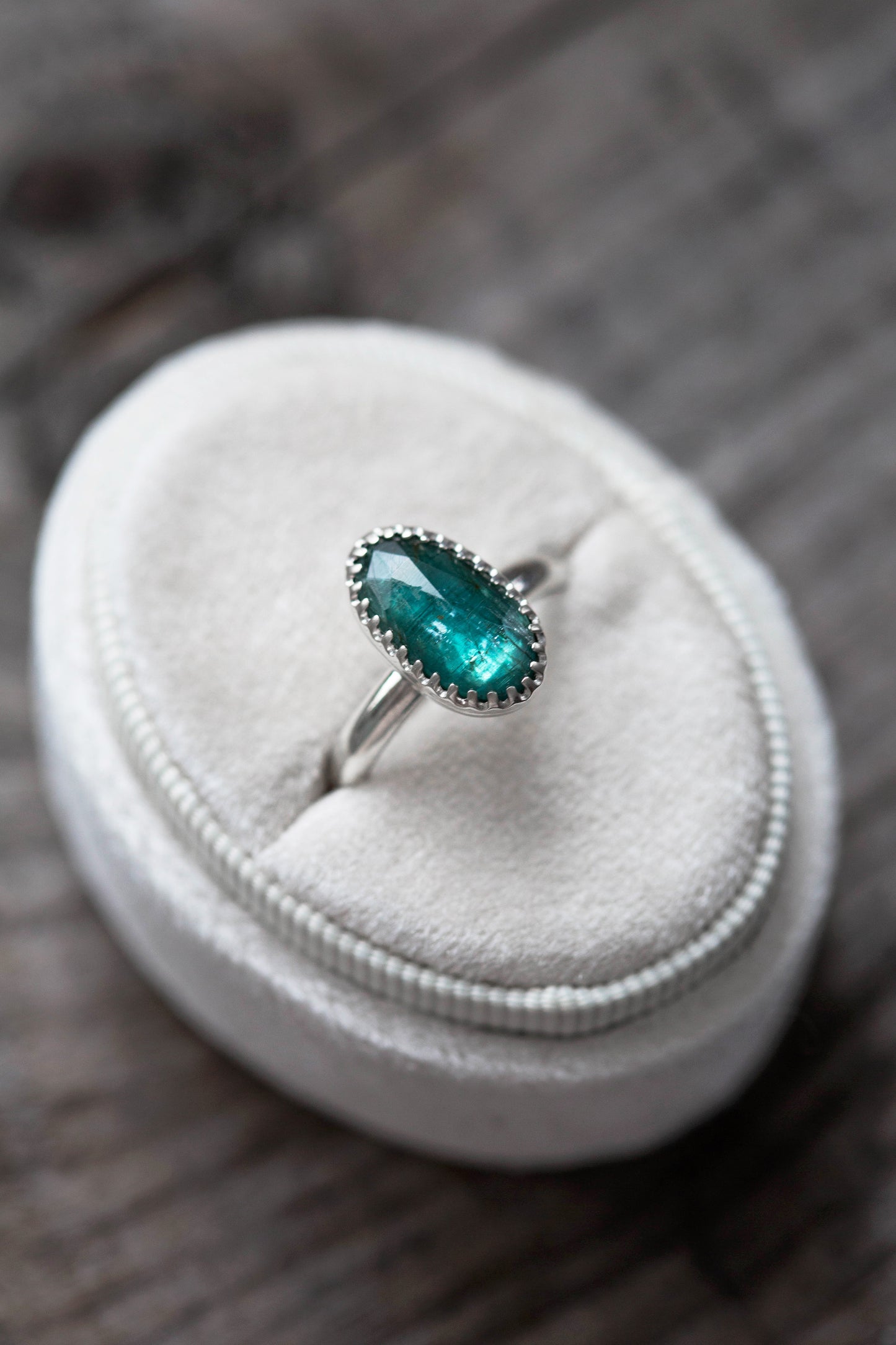 Size 8.5 | Kyanite Ring | #50