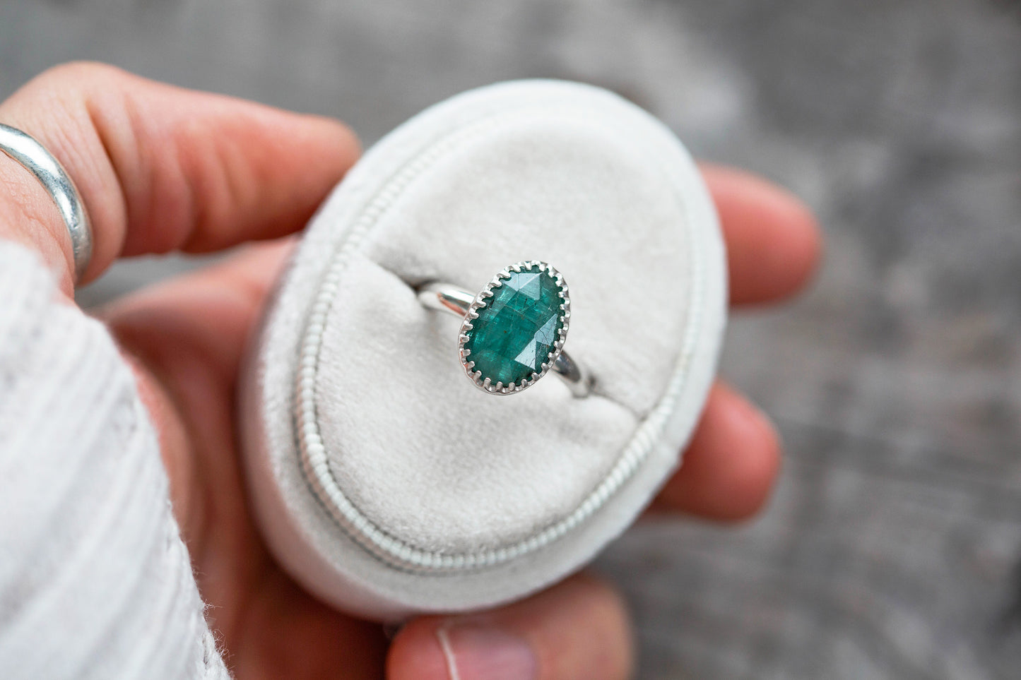 Size 7.5 | Kyanite Ring | #52