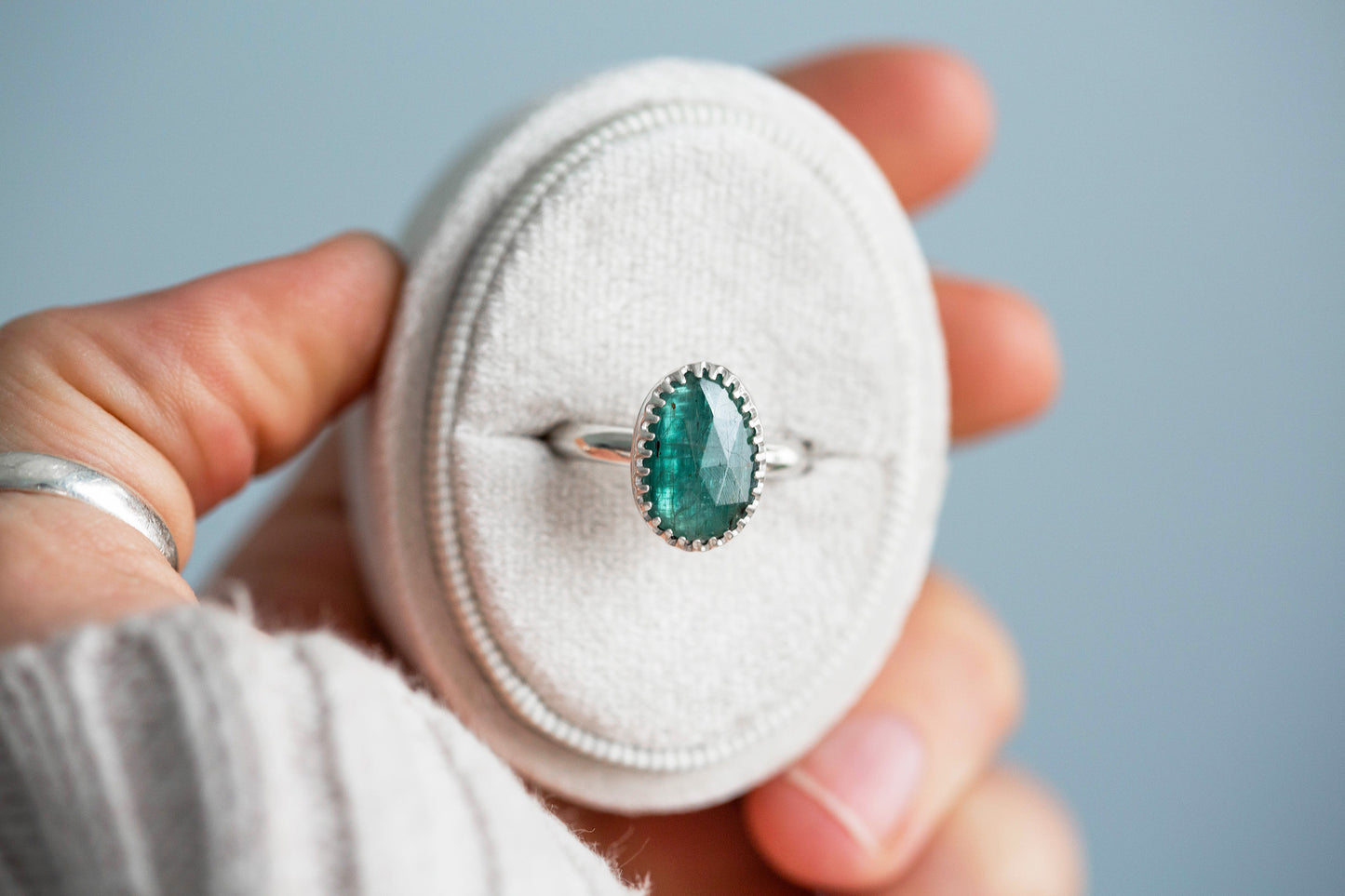 Size 7.5 | Kyanite Ring | #52