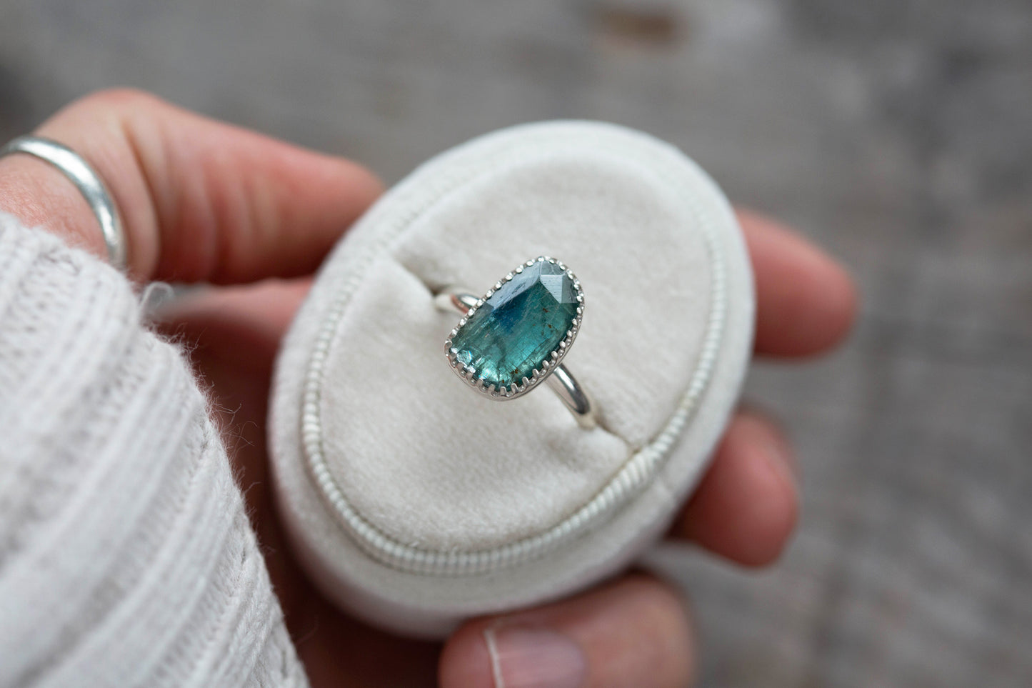 Size 9.25 | Kyanite Ring | #53