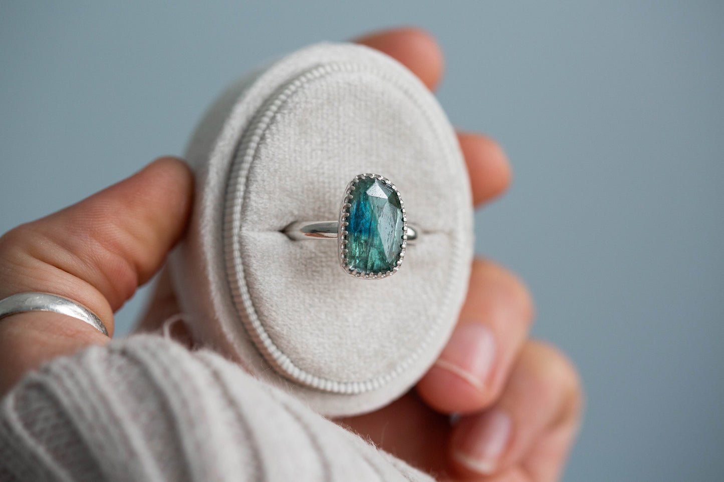 Size 9.25 | Kyanite Ring | #53