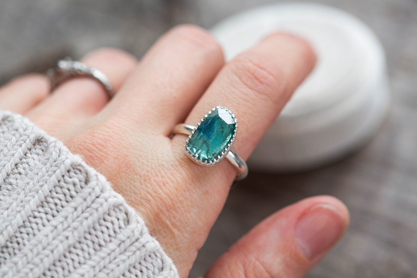 Size 9.25 | Kyanite Ring | #53