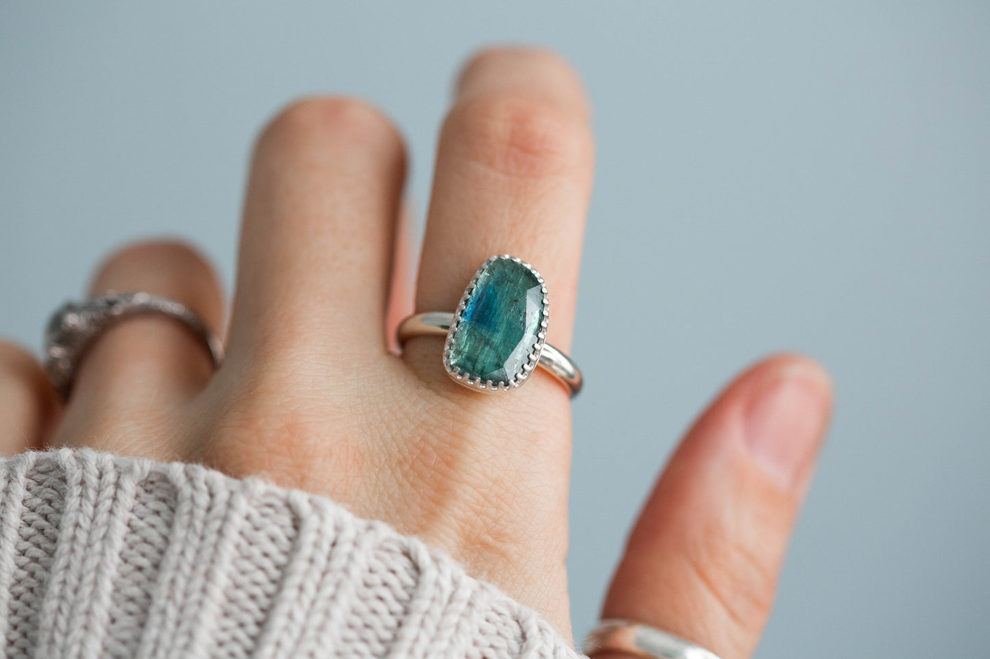 Size 9.25 | Kyanite Ring | #53