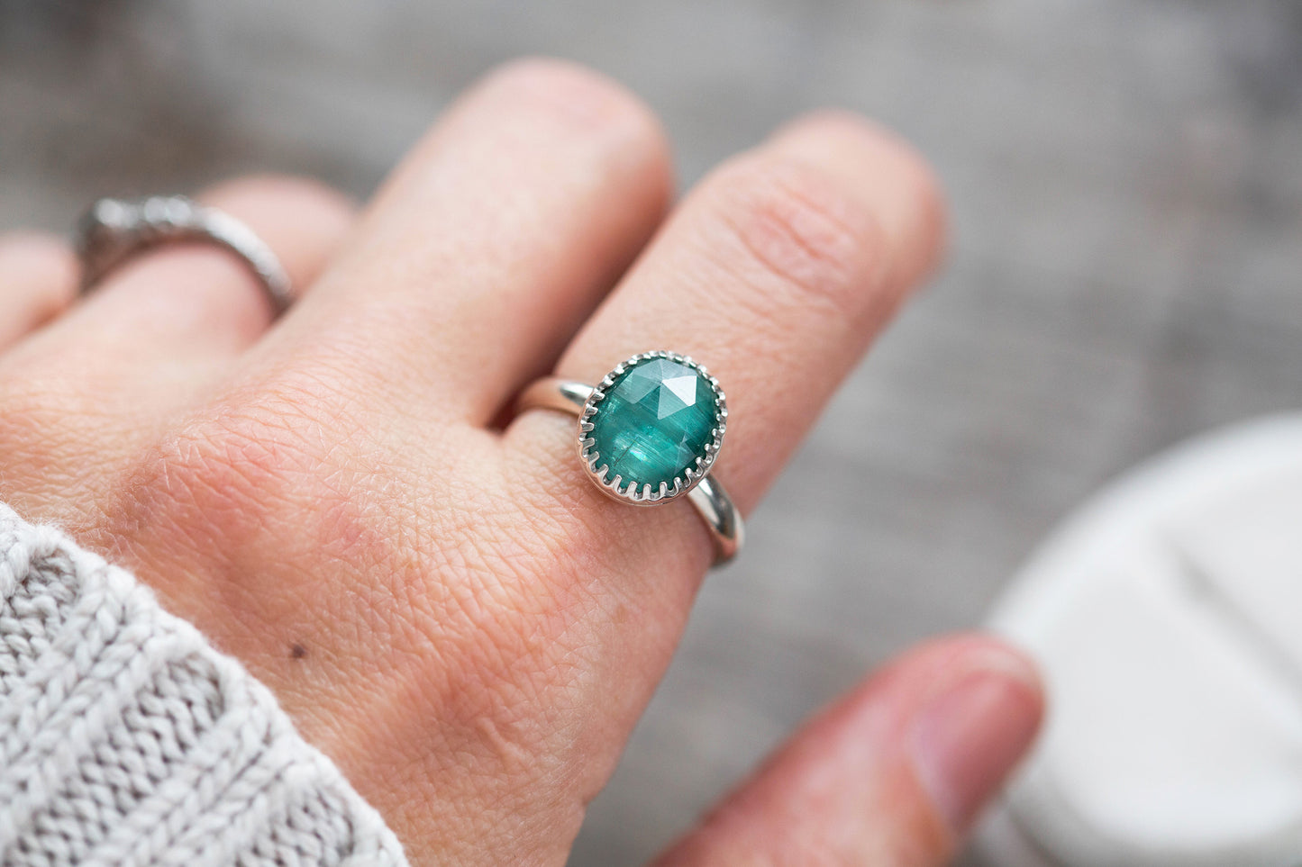 Size 7.5 | Kyanite Ring | #55