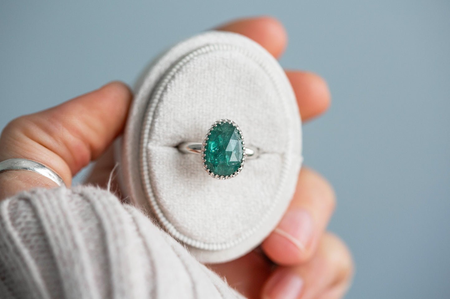 Size 7.5 | Kyanite Ring | #56