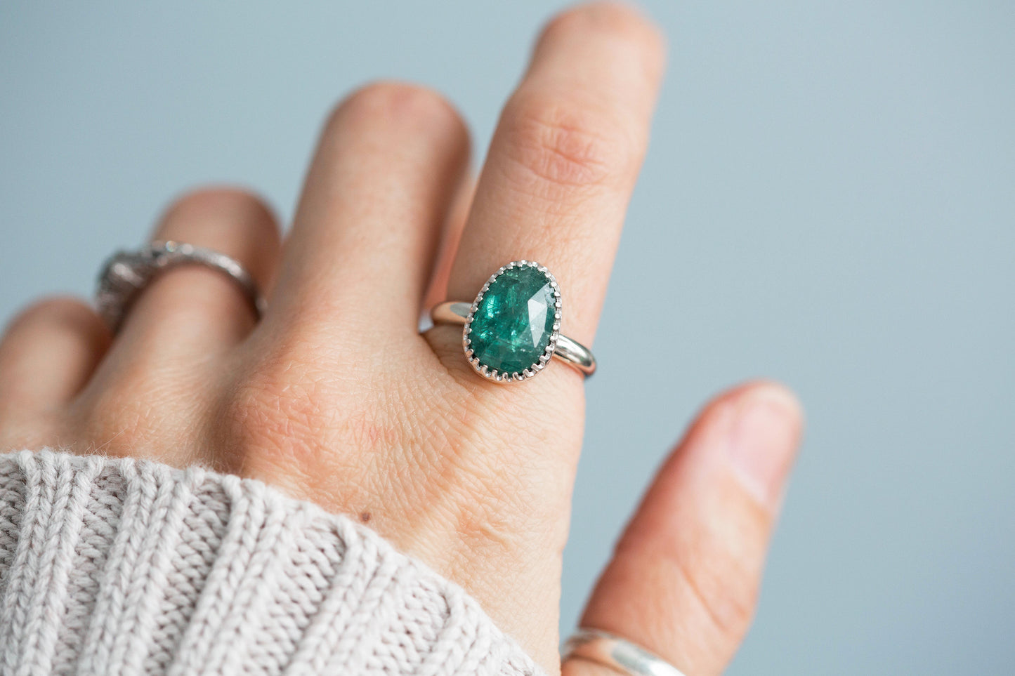 Size 7.5 | Kyanite Ring | #56