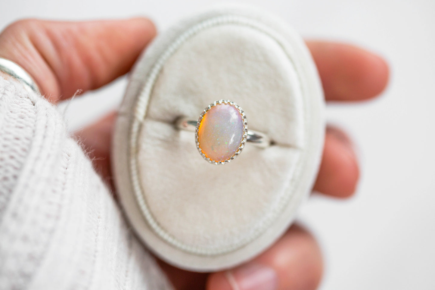 Size 7.75 | Opal Ring | #3