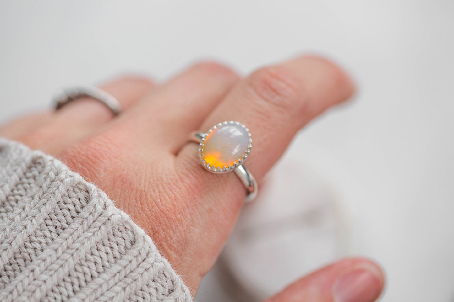 Size 7.75 | Opal Ring | #3