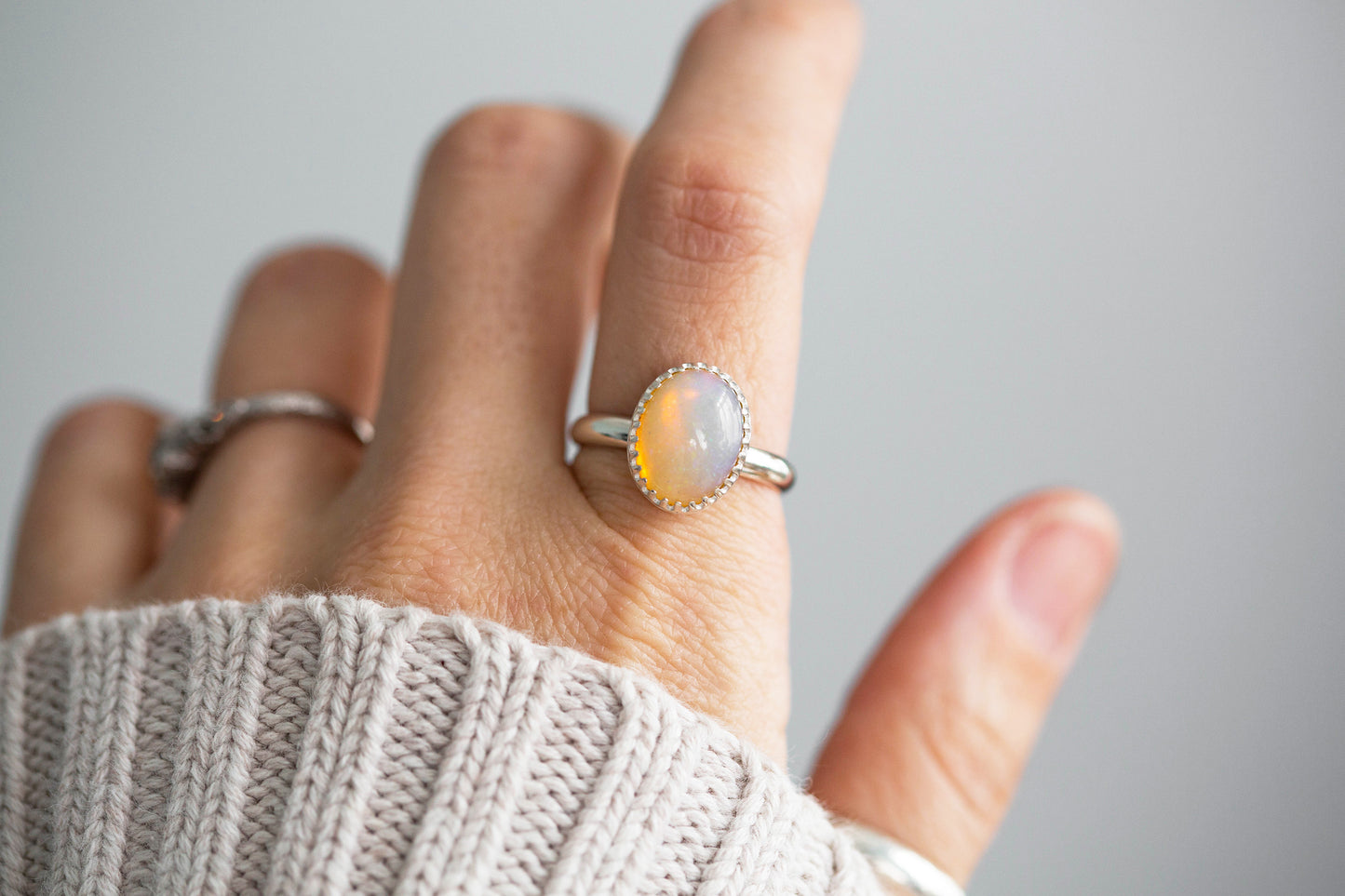 Size 7.75 | Opal Ring | #3