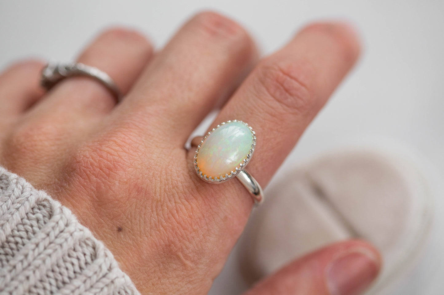 Size 9 | Opal Ring | #4
