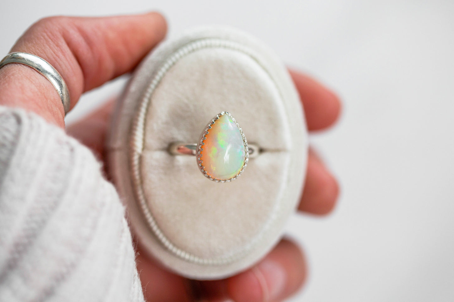 Size 8 | Opal Ring | #5