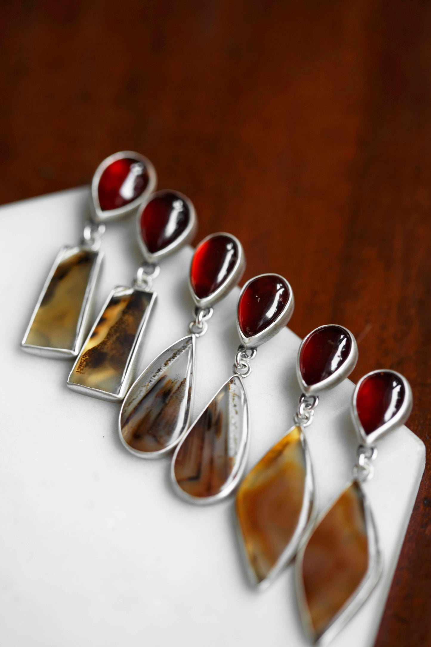 Butterfly in the Berry Patch Earrings | #11