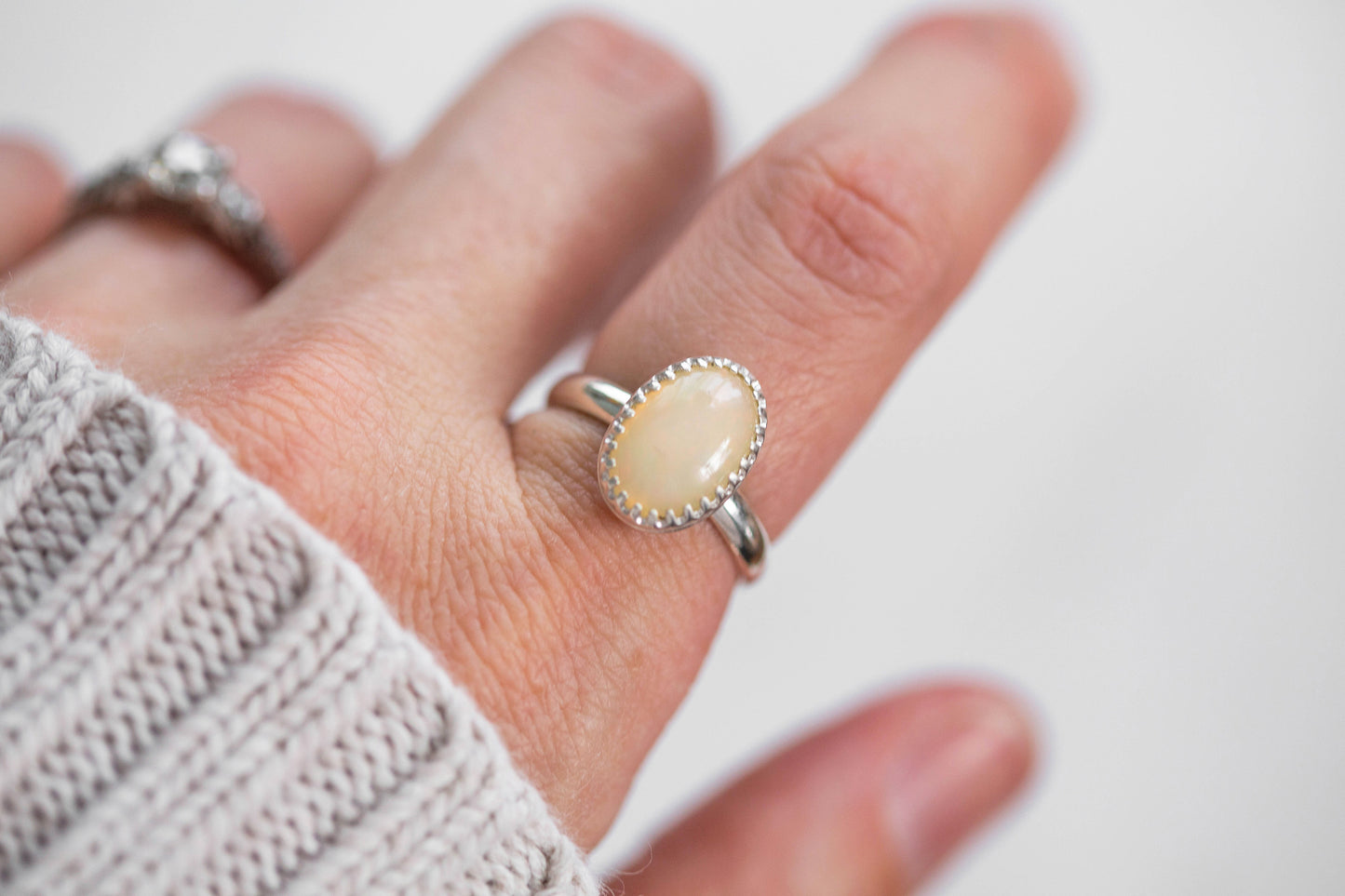 Size 7 | Opal Ring | #8