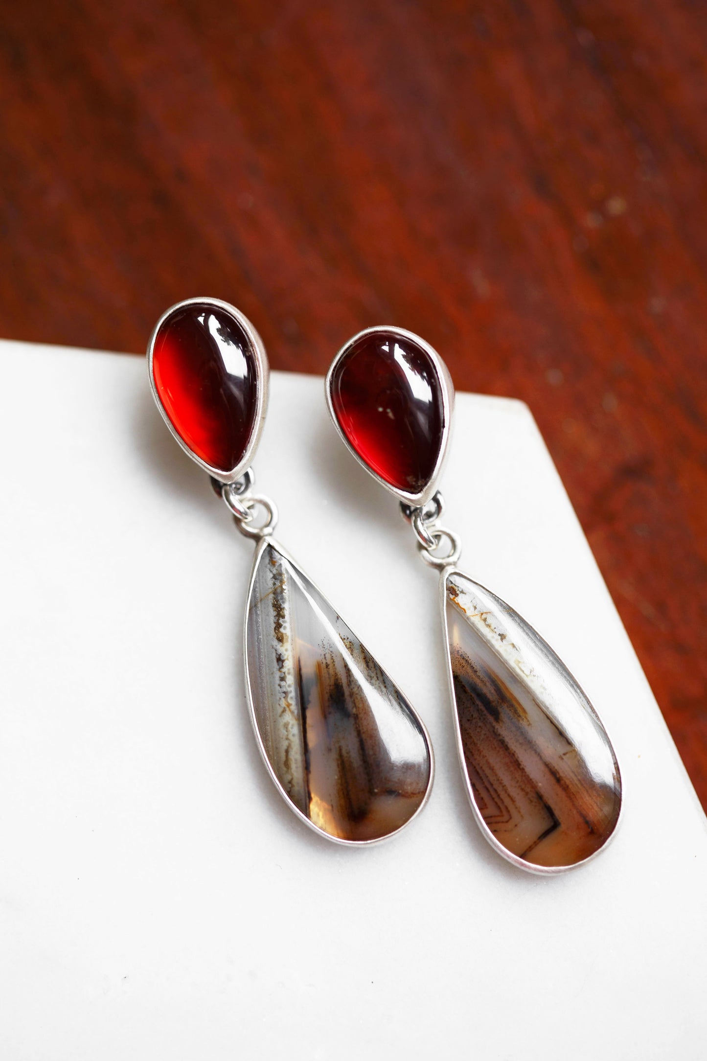 Butterfly in the Berry Patch Earrings | #3