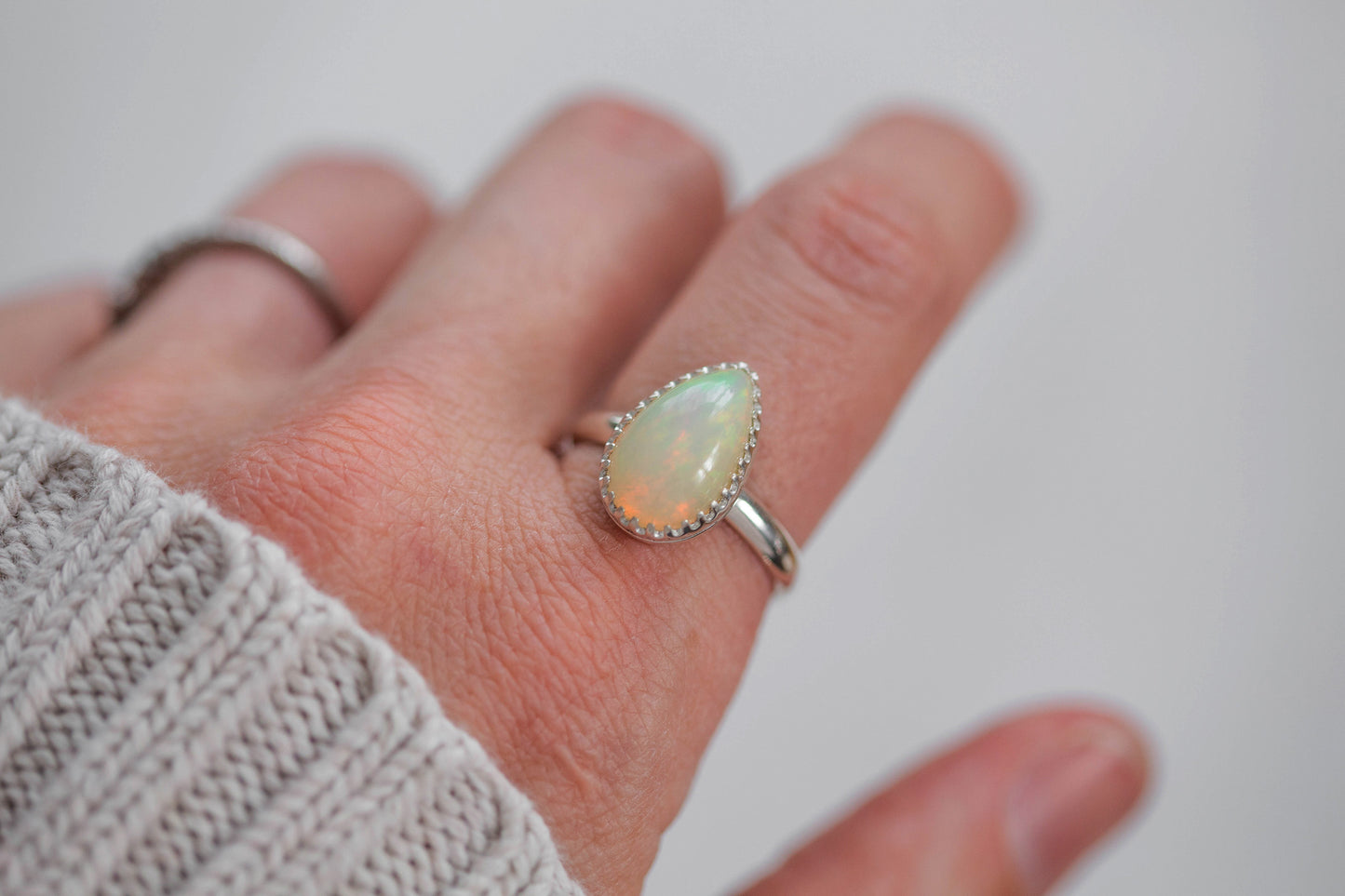 Size 8 | Opal Ring | #10