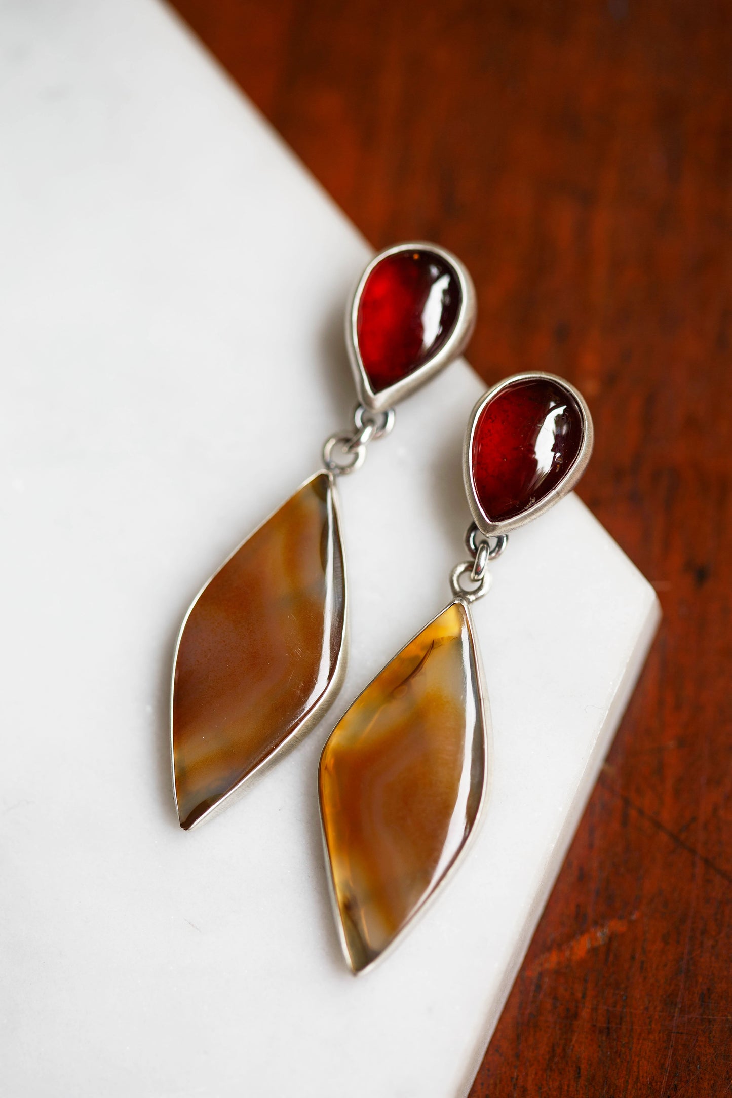 Butterfly in the Berry Patch Earrings | #4