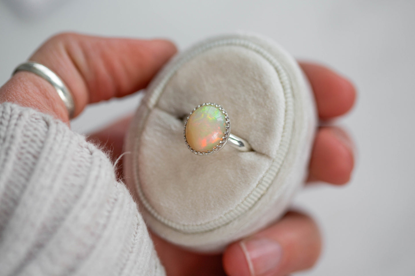 Size 7 | Opal Ring | #11