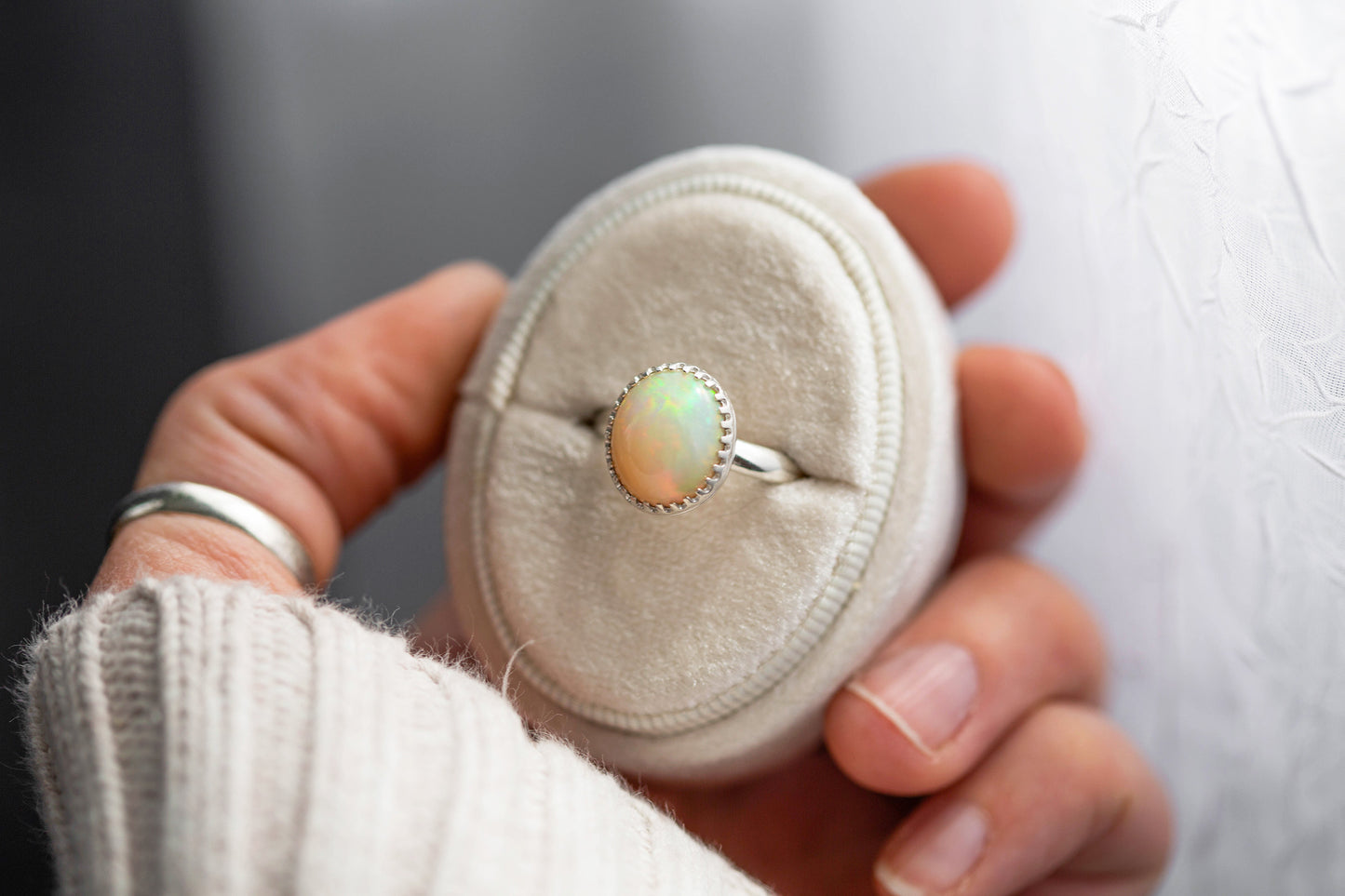Size 7 | Opal Ring | #11
