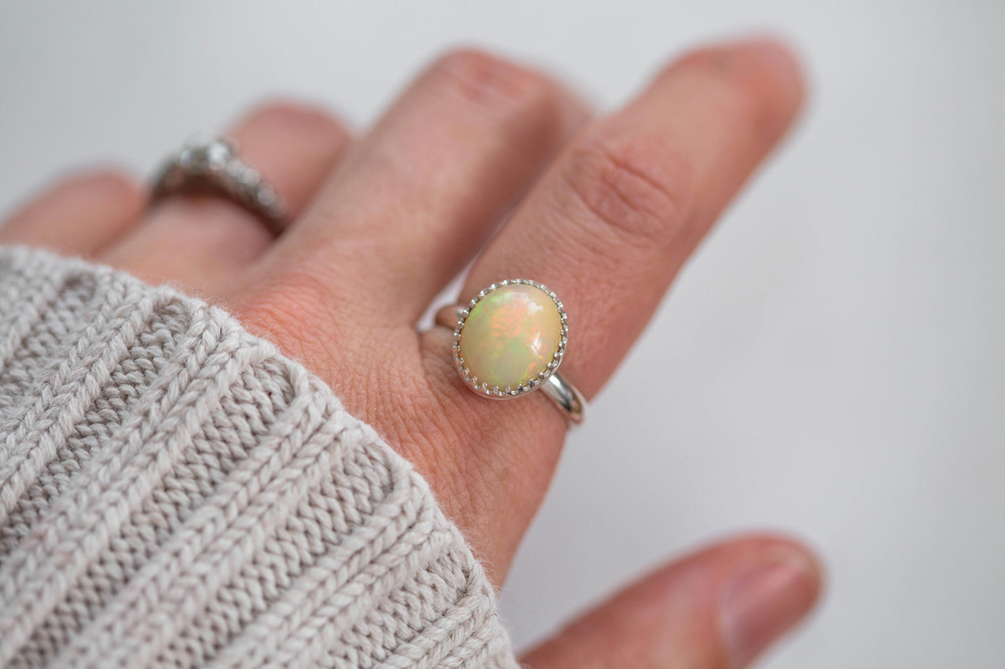 Size 7 | Opal Ring | #11