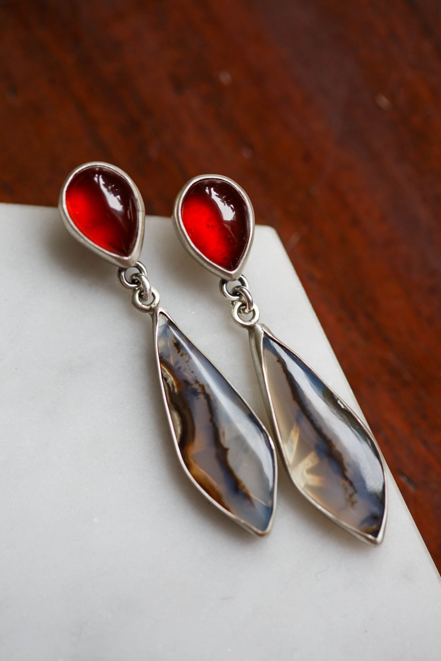 Butterfly in the Berry Patch Earrings | #5