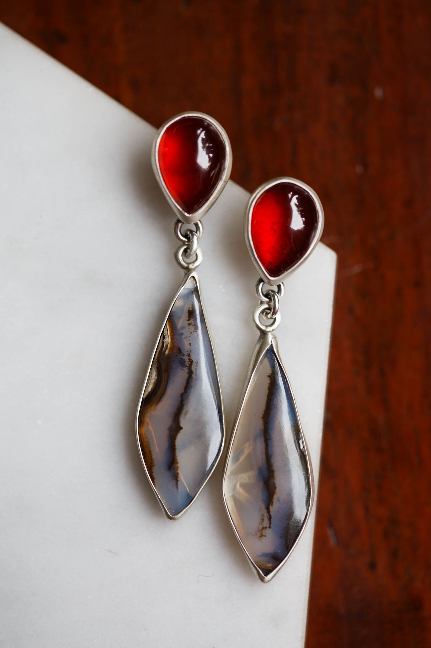 Butterfly in the Berry Patch Earrings | #5
