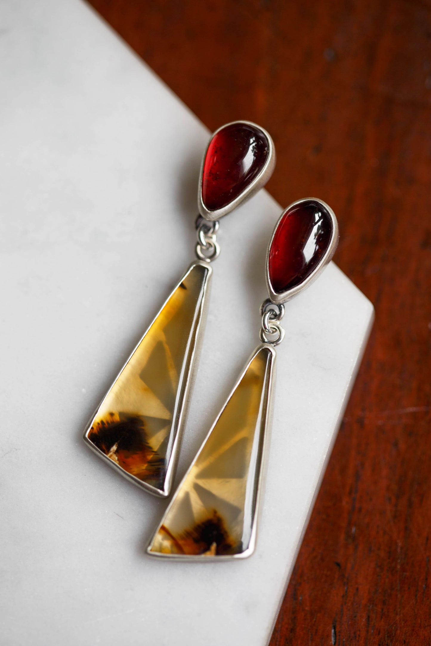 Butterfly in the Berry Patch Earrings | #8
