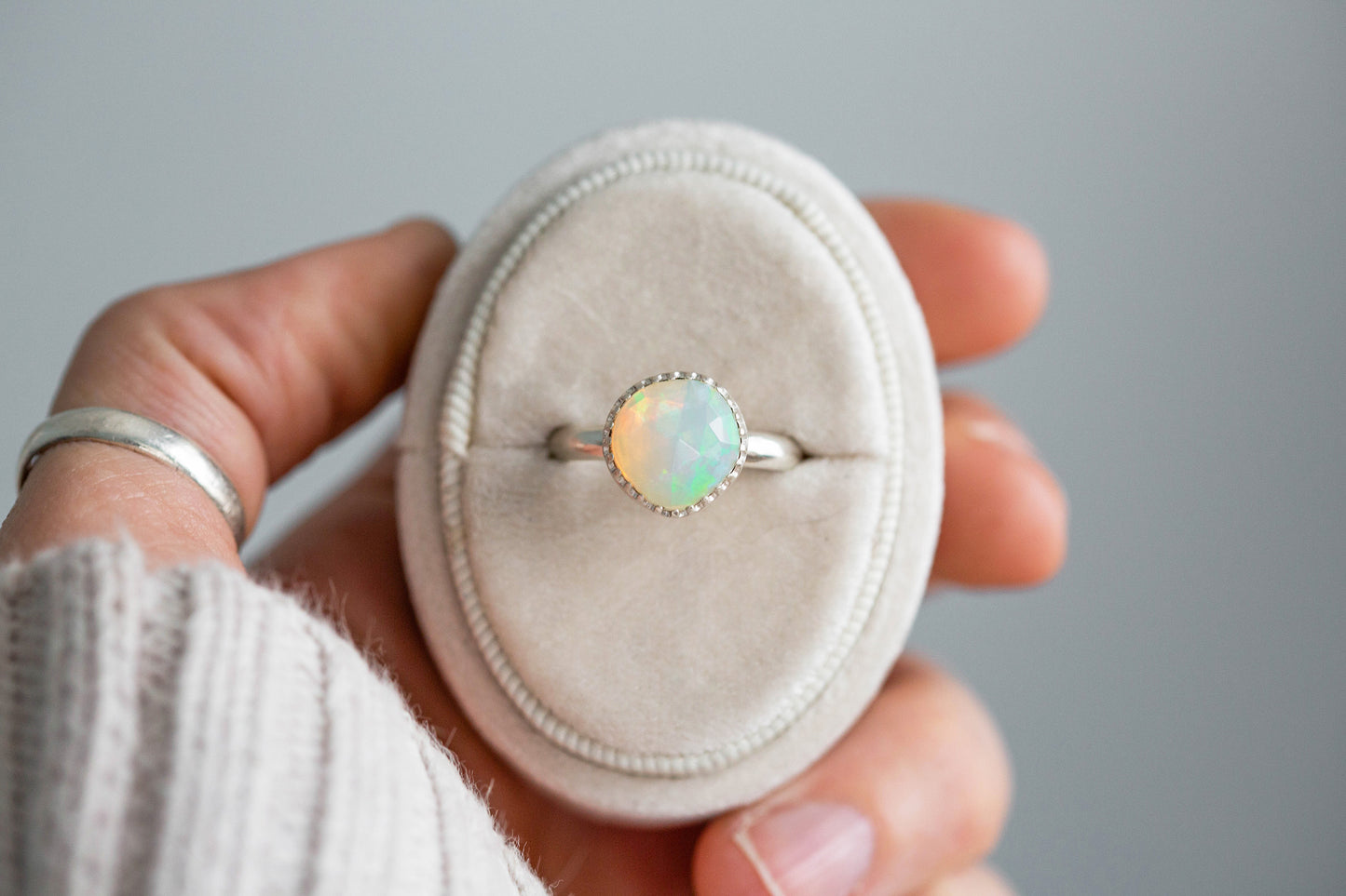 Size 8 | Opal Ring | #16