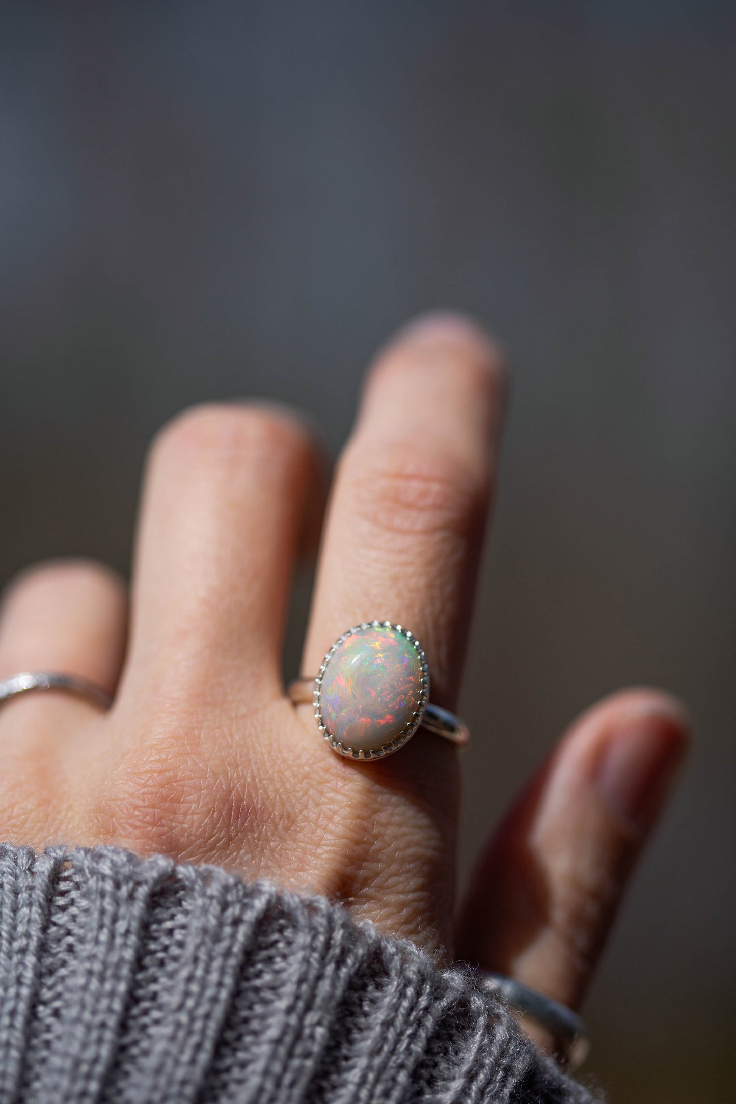 Size 8.5 | Opal Ring | #15