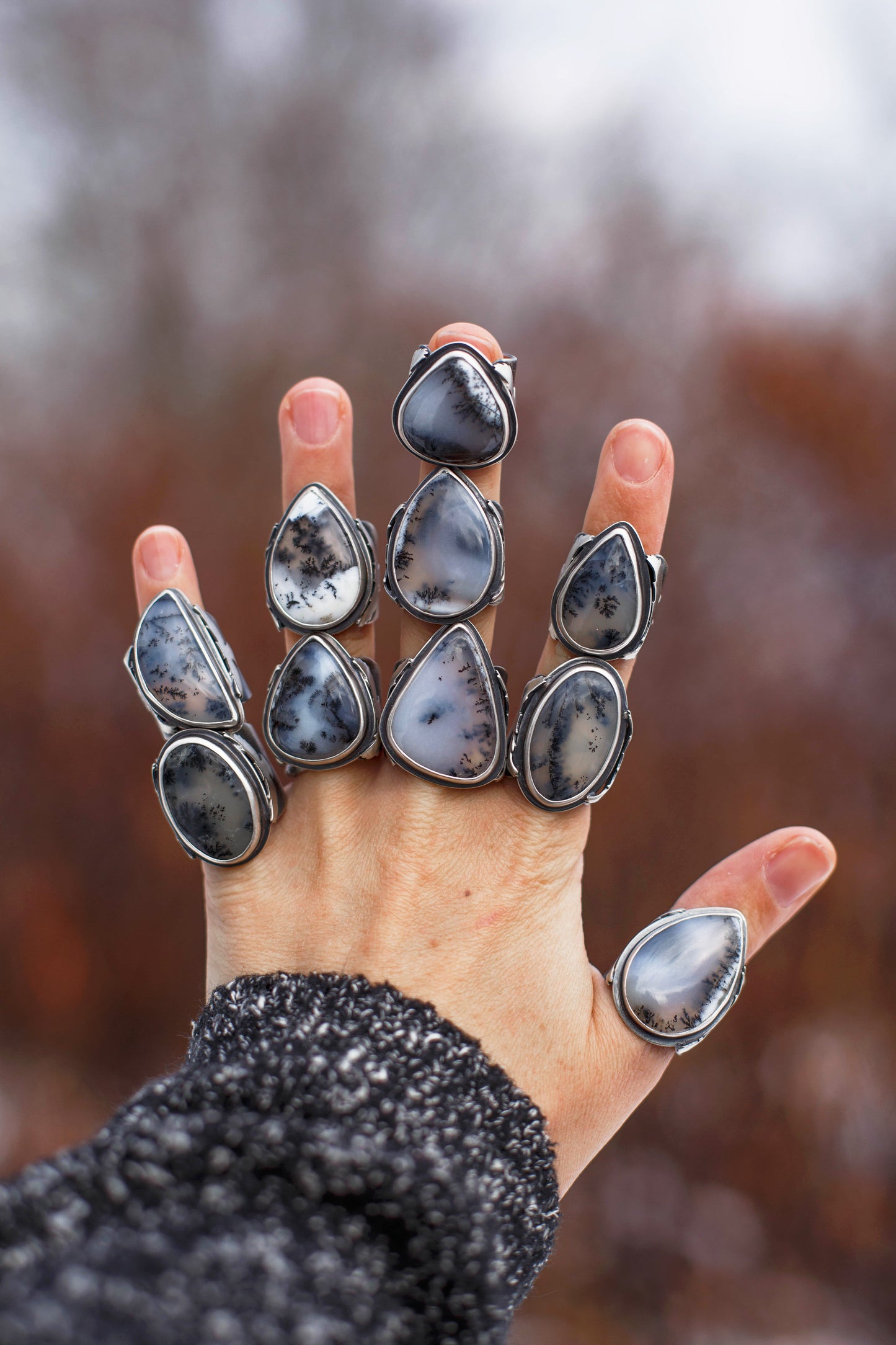 Size 8.25 | The Owl's Path Ring | Wide Saddle Band | #12