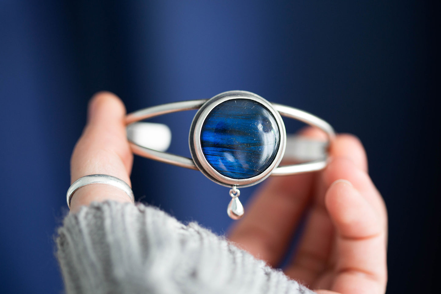 Small/Medium | Memento Mori Cuff Bracelet | #14
