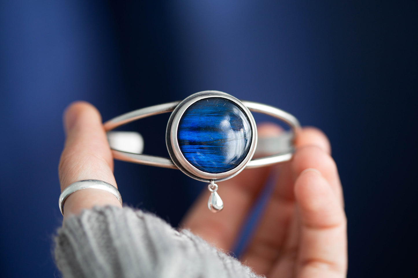 Small/Medium | Memento Mori Cuff Bracelet | #14
