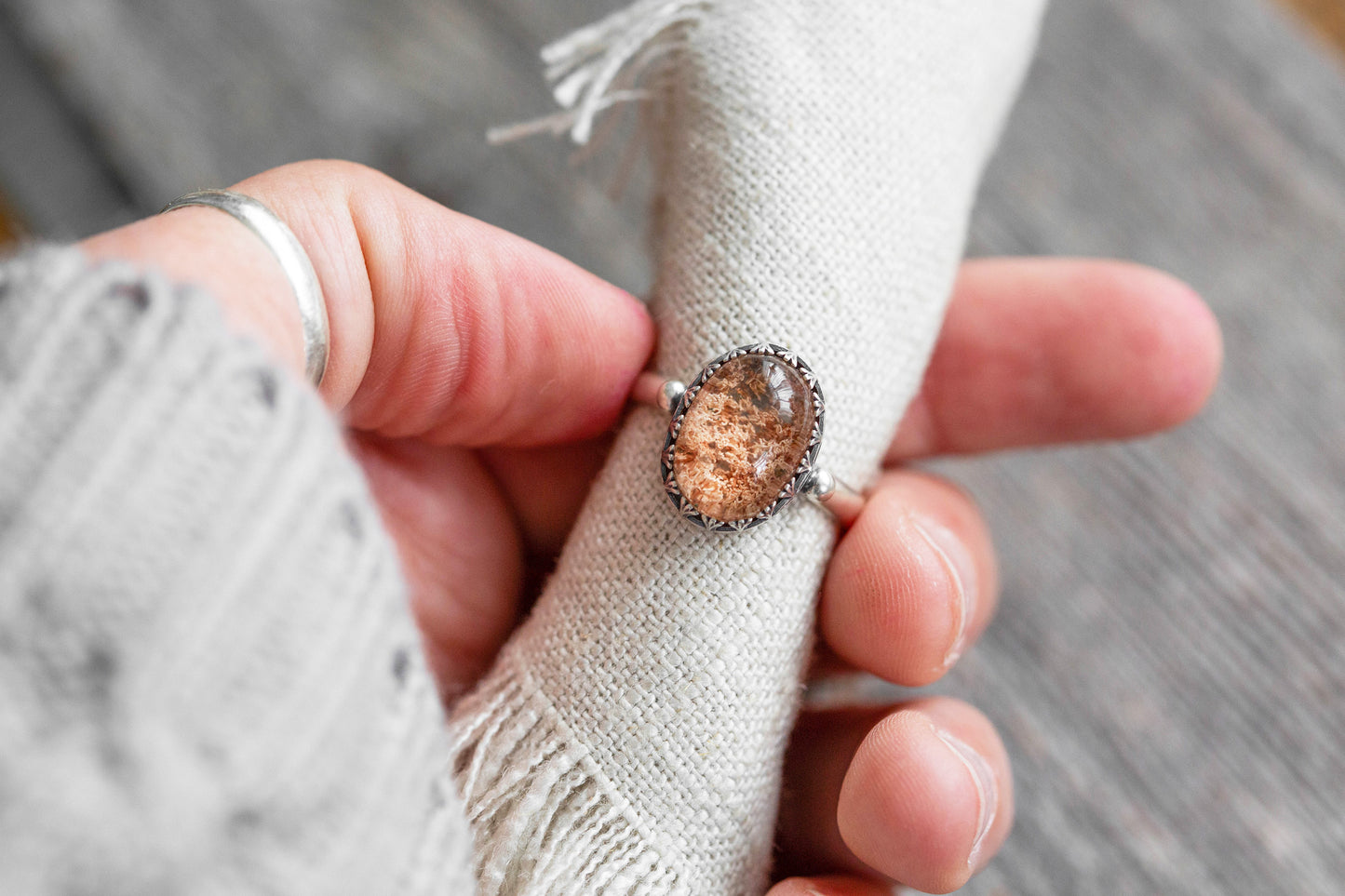 Size 9 | Tidal Pool Ring | #6