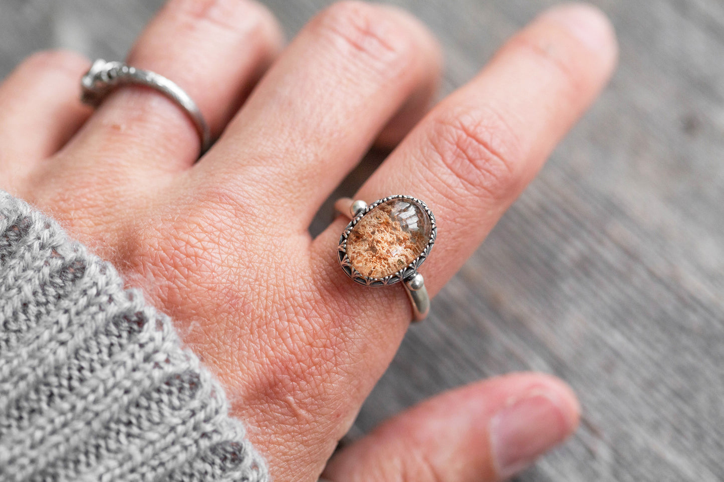 Size 9 | Tidal Pool Ring | #6