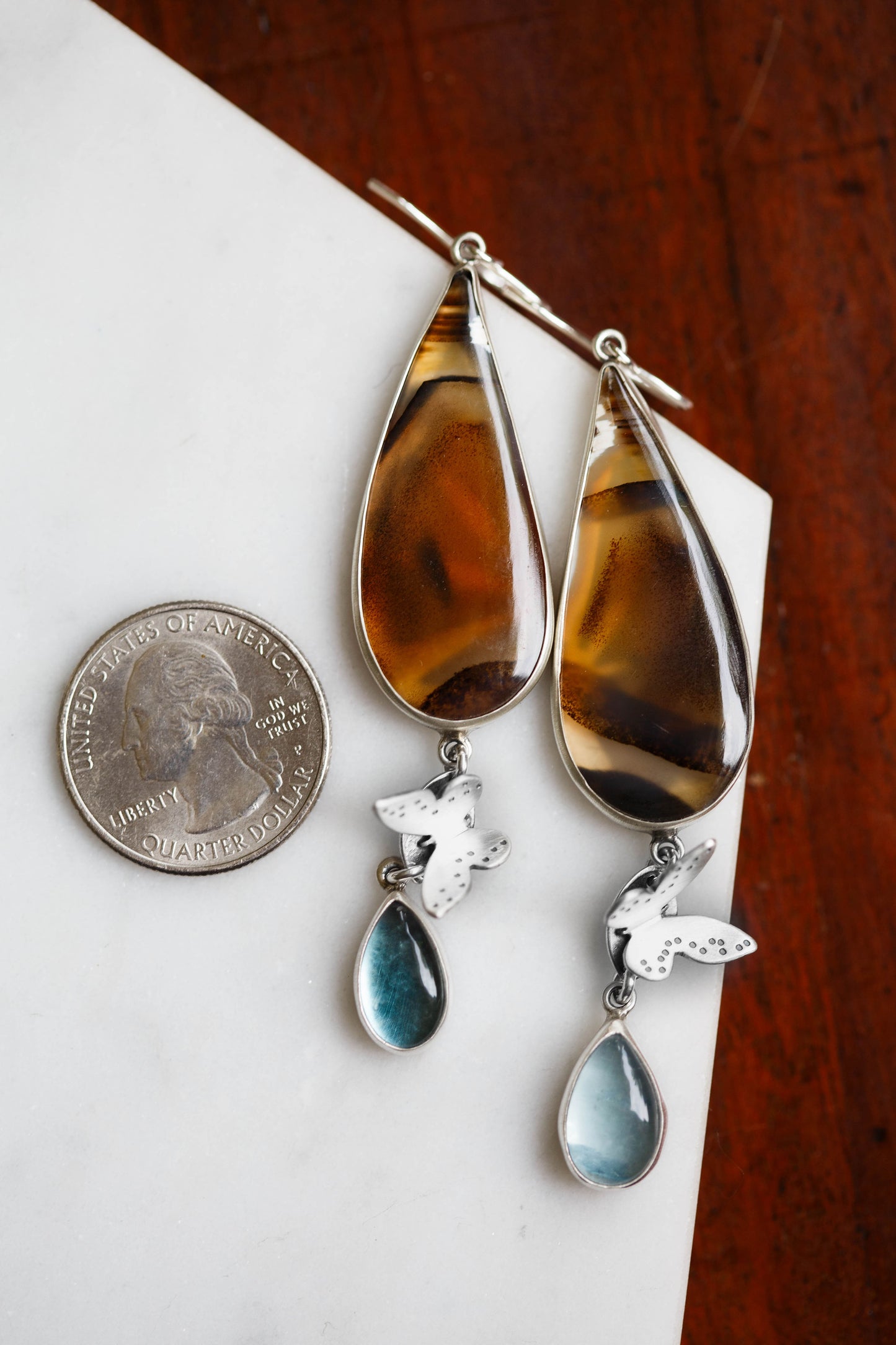 Lilting Blues Earrings | #1