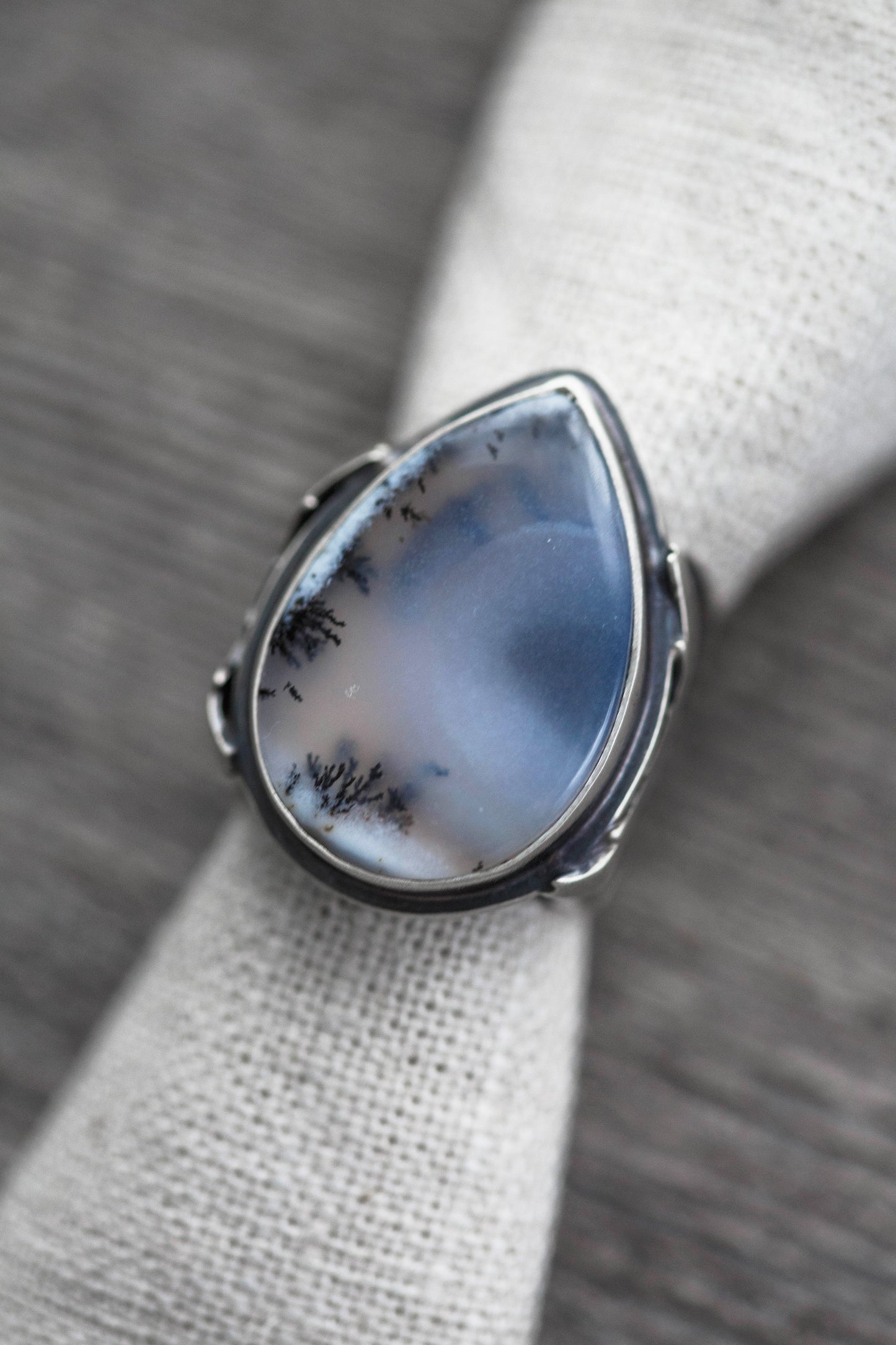 Size 8.5 | The Owl's Path Ring | Wide Saddle Band | #5