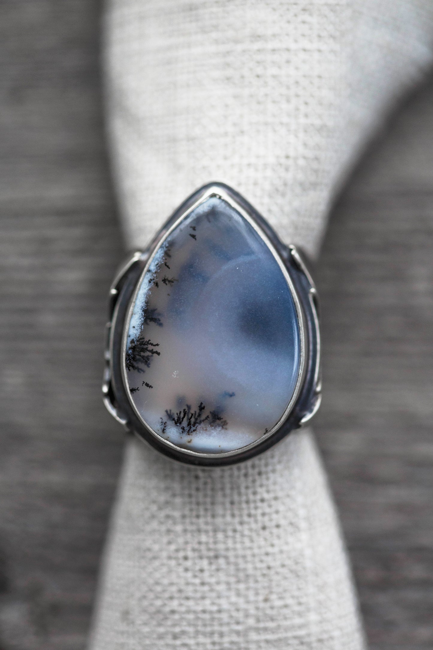 Size 8.5 | The Owl's Path Ring | Wide Saddle Band | #5