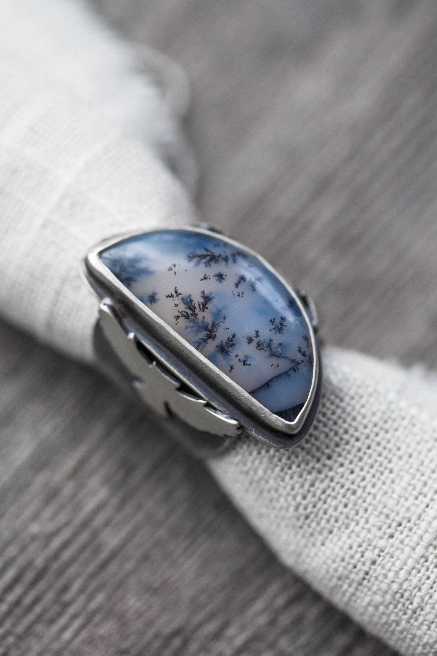 Size 7 | The Owl's Path Ring | Wide Saddle Band | #8