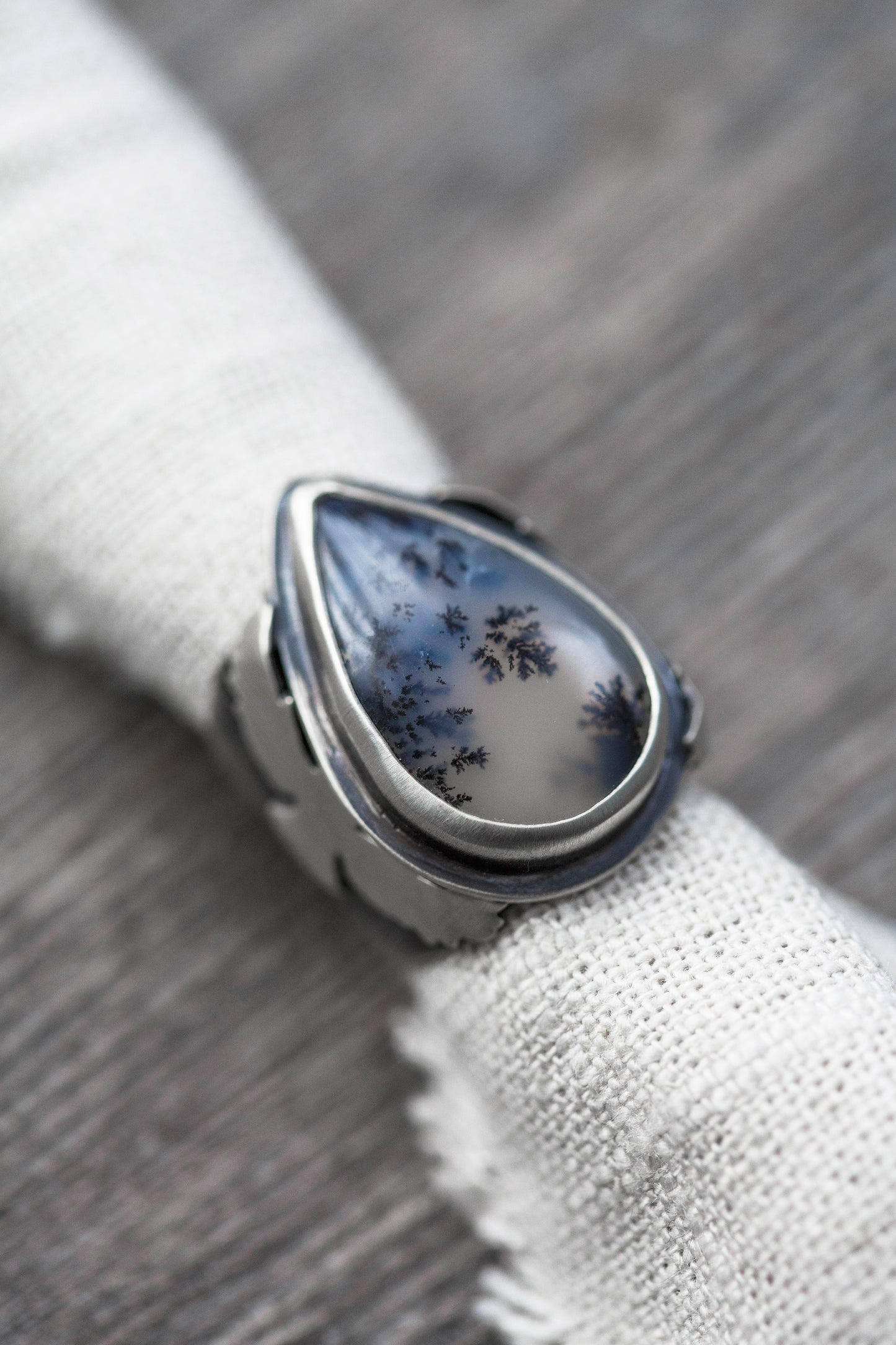 Size 6.5 | The Owl's Path Ring | Wide Saddle Band | #9
