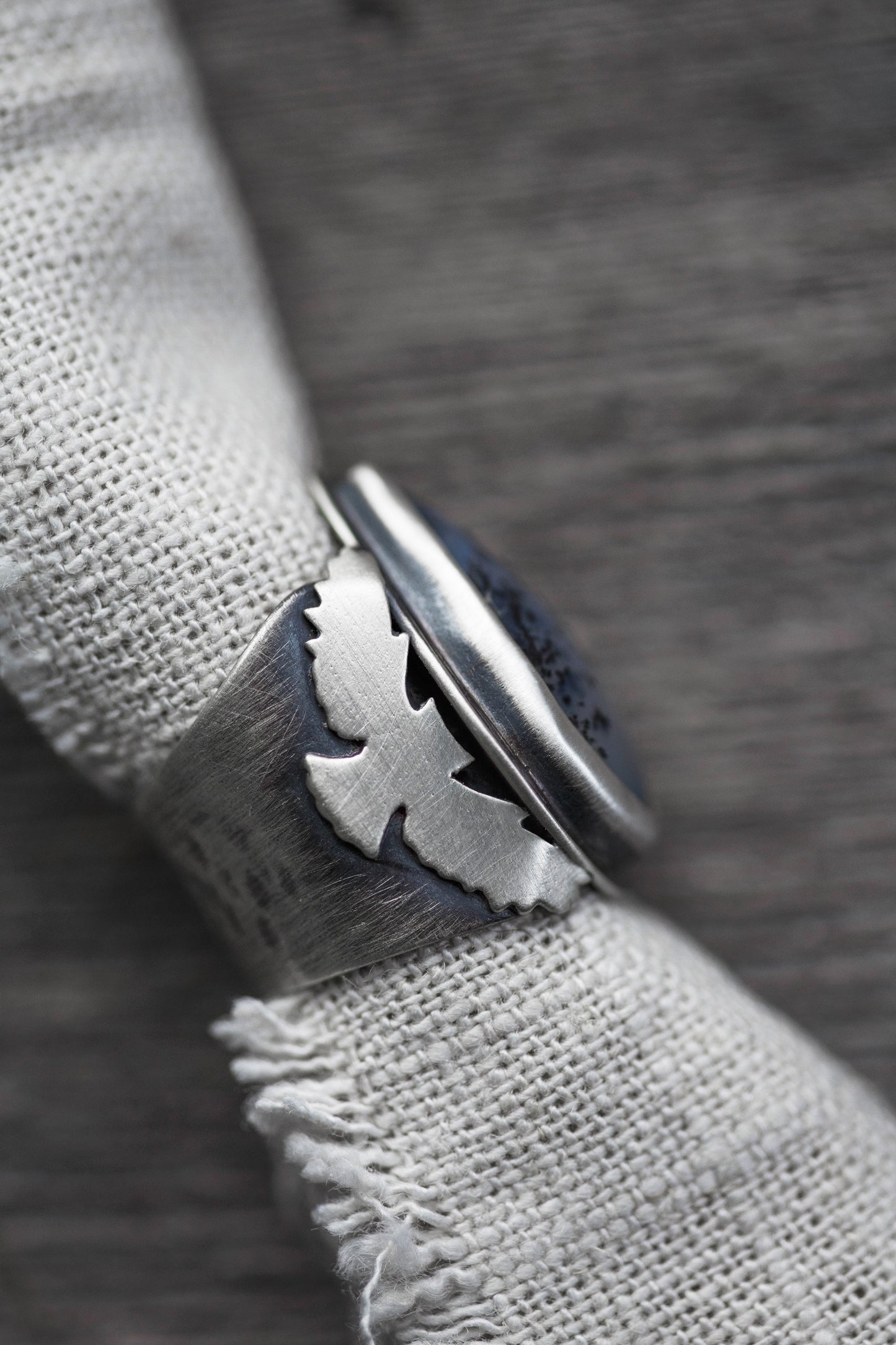 Size 6.5 | The Owl's Path Ring | Wide Saddle Band | #9
