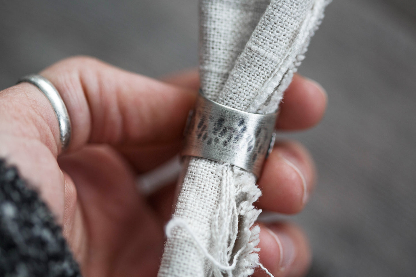 Size 6.5 | The Owl's Path Ring | Wide Saddle Band | #9