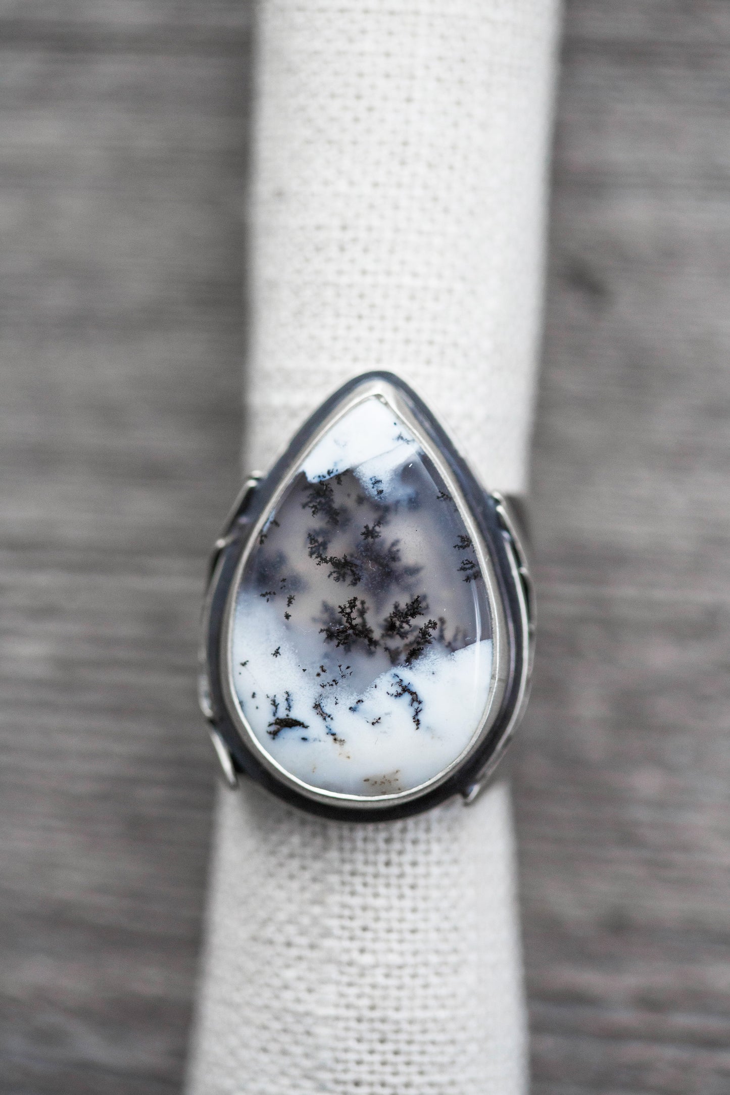 Size 8 | The Owl's Path Ring | Wide Saddle Band | #10