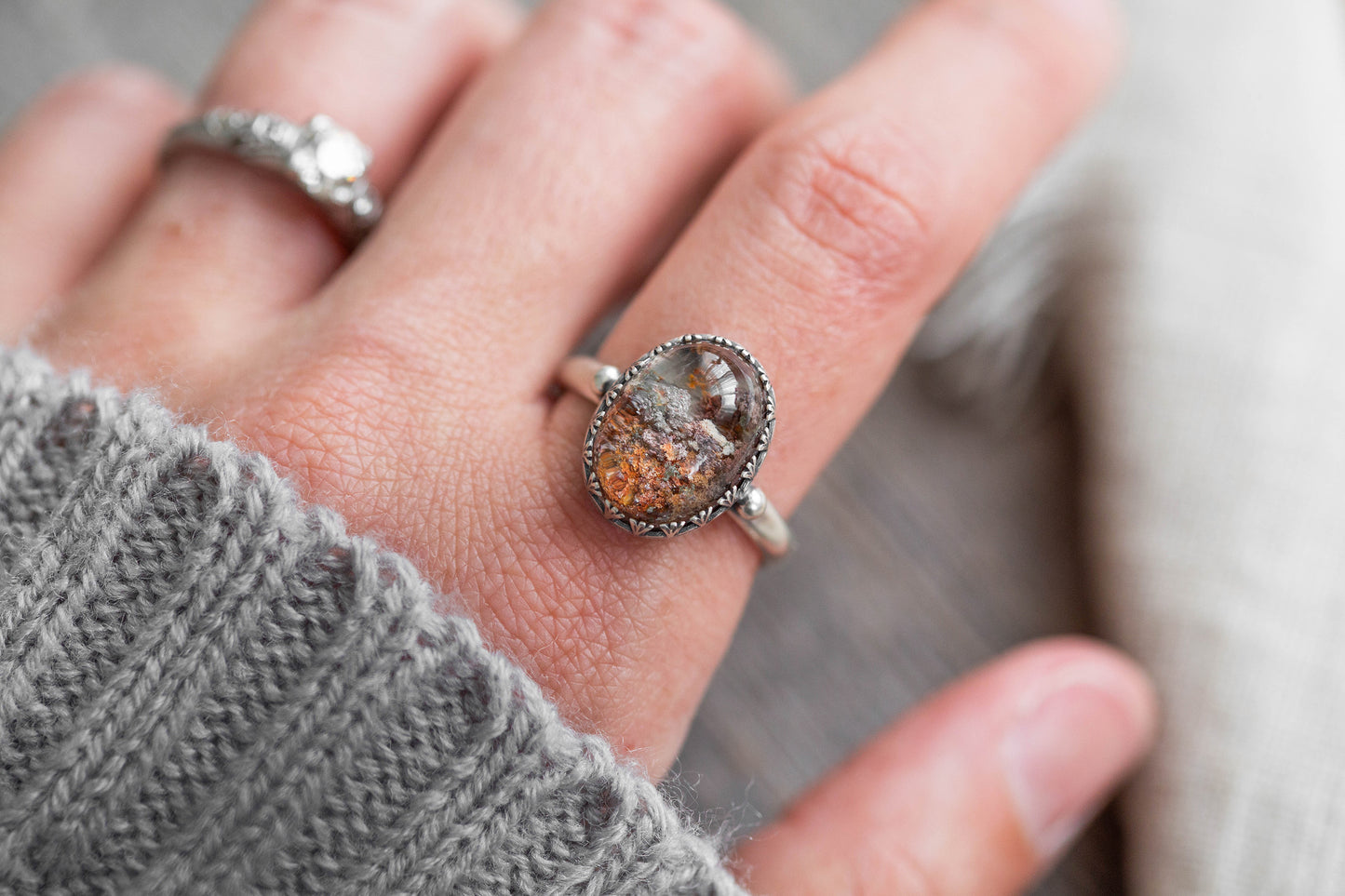 Size 10 | Tidal Pool Ring | #18