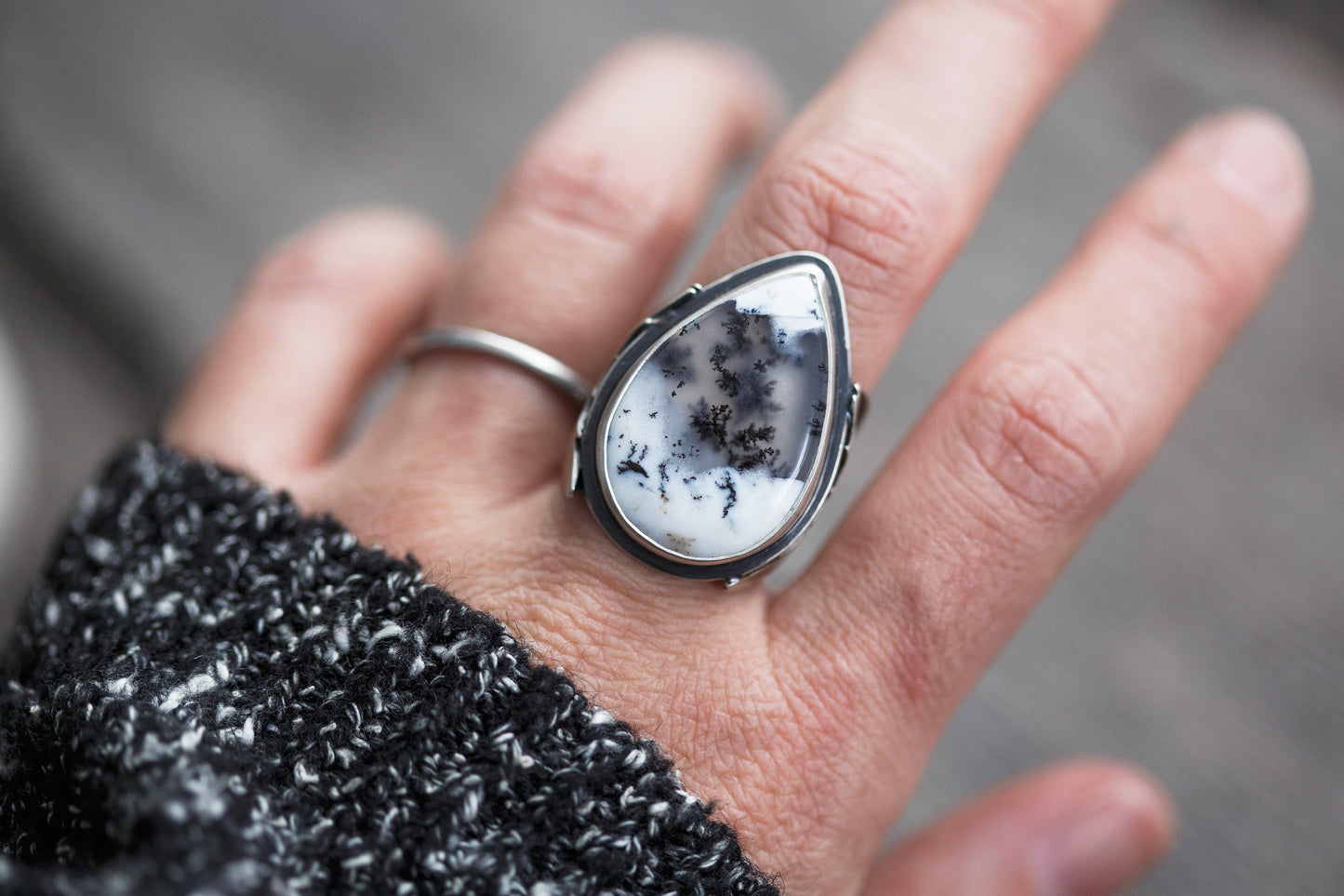 Size 8 | The Owl's Path Ring | Wide Saddle Band | #10