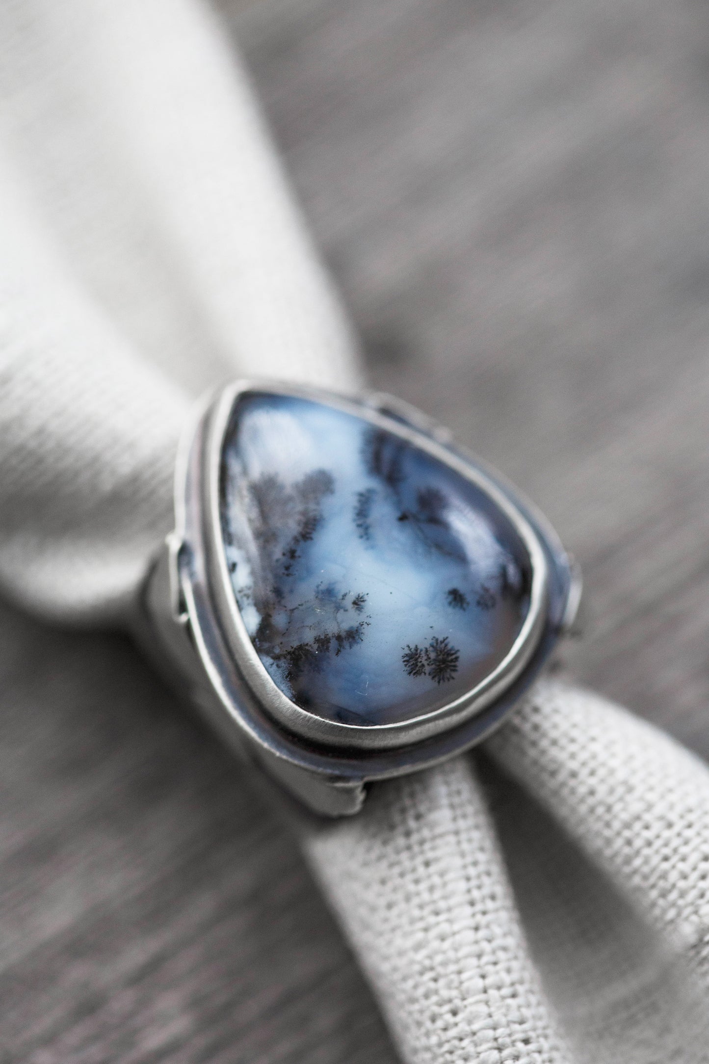 Size 7 | The Owl's Path Ring | Wide Saddle Band | #13