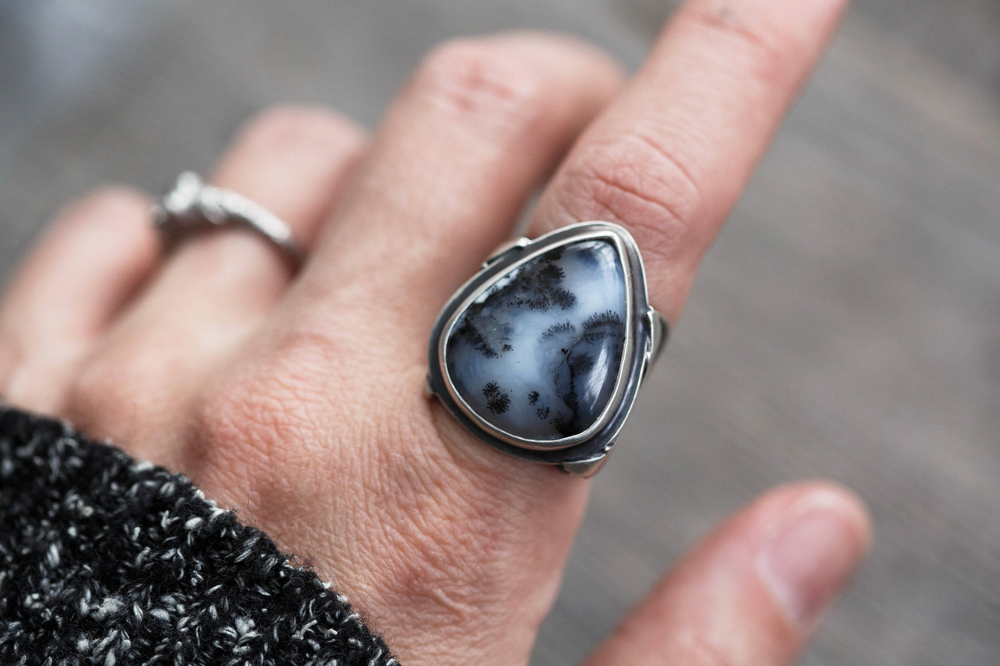 Size 7 | The Owl's Path Ring | Wide Saddle Band | #13